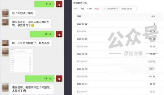 祖小来实操15天,单号日收益100+,月入过万简单可复制的微头条玩法【付费文章】-冒泡网