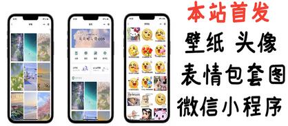 小白0基础搭建微信壁纸头像表情包小程序【含源码+详细视频教程】-冒泡网