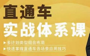 直通车实战体系课:多计划类型组合布局快速掌握直通车各场景应用技巧-冒泡网