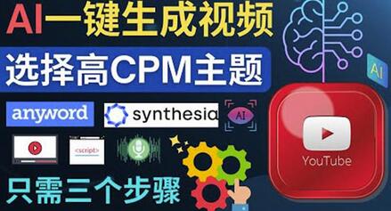 无需露脸,无需录音,零基础,利用AI一键批量生成Youtube的视频-冒泡网