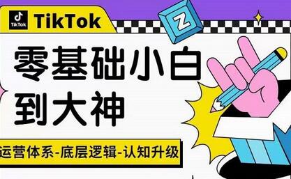 TikTok底层逻辑及短视频运营方法系列课,运营体系,底层逻辑,认知升级-冒泡网