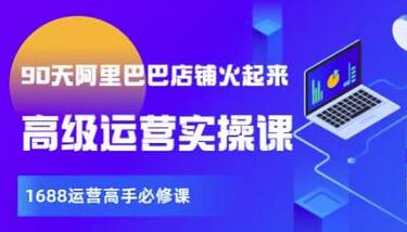 【90天阿里巴巴店铺火起来】高级运营实操课，1688运营高手必修课-冒泡网