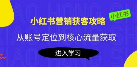 小红书营销获客攻略:从账号定位到核心流量获取,爆款笔记打造-冒泡网