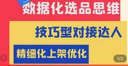 张静静·闫小闫团队抖店运营,新手小白从0-1学抖店,精细化运营,全实操课全程无废话-冒泡网