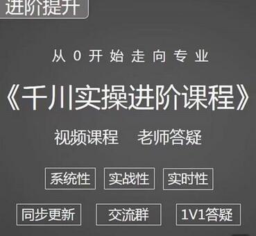 阳光·千川实操进阶课程(11月更新)从0开始走向专业,包含千川短视频图文、千川直播间、小店随心推-冒泡网