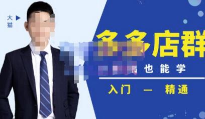 98K电商学院·拼多多店群培训课,0基础也能学,从入门到精通-价值2499元-冒泡网