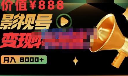 智栋·影视号变现特训营月入8000+,从账号定位到素材到创作到热门全套课程-价值888元-冒泡网