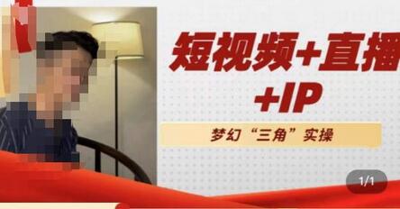 谦四·短视频直播运营及IP孵化实操，80节干货实操分享-冒泡网