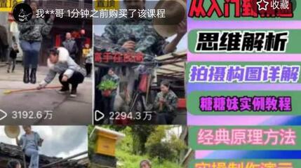 东方糖糖妹抖音短视频全套实战课思维+拍摄+剪辑+运营,从入门到精通-冒泡网