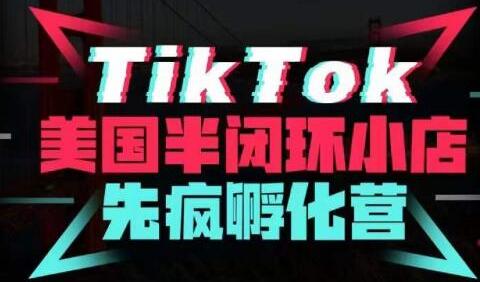 疯人院·TikTok美国半闭环小店孵化营,抢占TikTok美国蓝海市场,开店、运营、带货、投流全实操-冒泡网