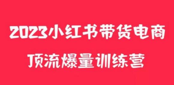小红书电商爆量训练营，养生花茶实战篇，月入3W+-冒泡网