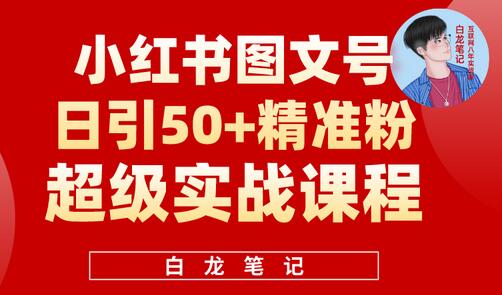 小红书图文号日引50+精准流量，超级实战的小红书引流课，非常适合新手【揭秘】-冒泡网