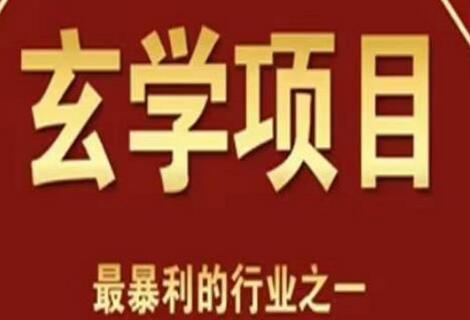 李院长玄学风水变现项目，小白0基础可以玄学变现的项目（短视频剪辑+直播搭建变现课）-冒泡网