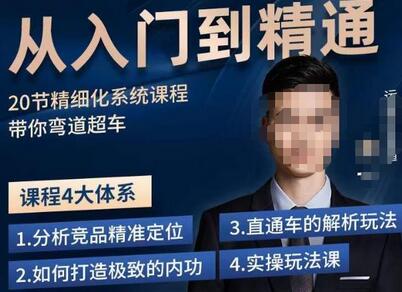 龙一·从入门到精通拼多多运营系列课，0-100的运营实操技巧，精细化系列课程带你弯道超车-冒泡网