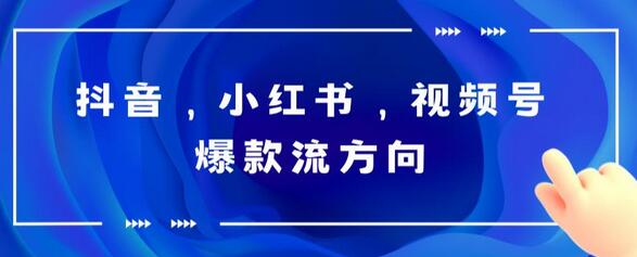 抖音，小红书，视频号爆款流视频制作，简单制作掌握流量密码-冒泡网