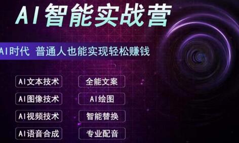 AI智能赚钱实战营保姆级、实战级教程，新手也能快速实现赚钱-冒泡网