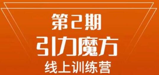 南掌柜·引力魔方拉爆流量班,7天打通你开引力魔方的任督二脉-冒泡网