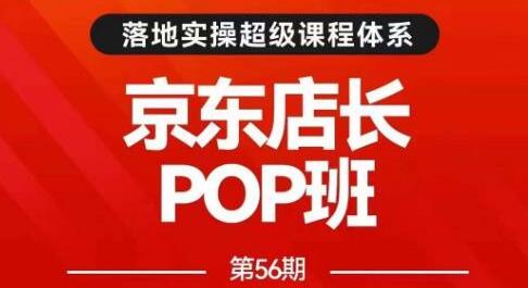 搜索书生POP店长私家班培训录播课56期7月课,京东搜推与爆款打造技巧,站内外广告高ROI投放打法-冒泡网