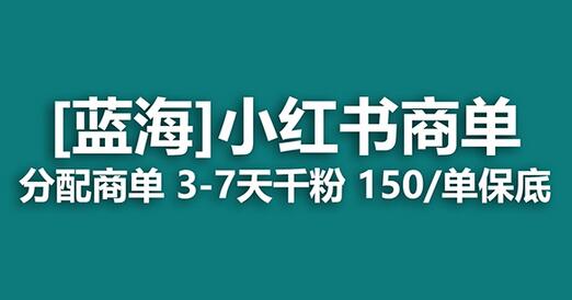 2023蓝海项目,小红书商单,快速千粉,长期稳定,最强蓝海没有之一-冒泡网