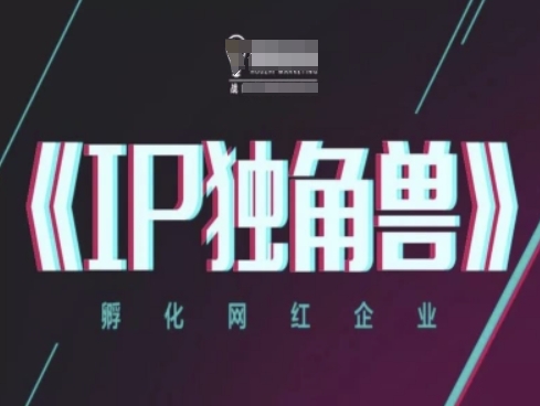 IP独角兽,孵化网红企业,ip教程-冒泡网