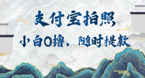 小白0撸项目,支付宝拍照做任务,随时可提款-冒泡网