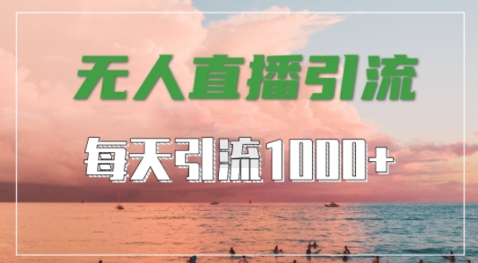 抖音快手视频号全平台通用，无人直播引流法，超暴力引流1000+高质量精准创业粉【揭秘】-冒泡网