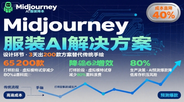 AI在服装领域的运用,使用midjourney做服装辅助企业降低成本-冒泡网