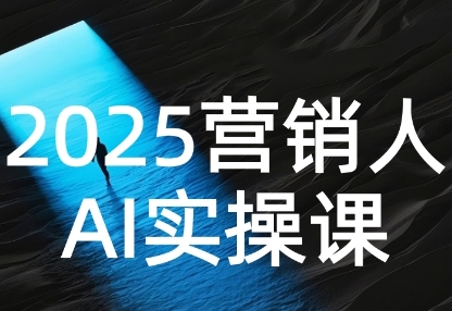 2025营销人Al实操课，AI营销抢跑实战，从Prompt到方案，效率碾压同行-冒泡网