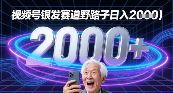 蝴蝶号银发赛道流量密码野路子日入多张-冒泡网