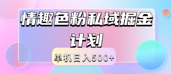 情趣色粉私域掘金天花板日入500+后端自动化掘金-冒泡网