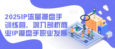 2025IP流量操盘手训练营，深入剖析商业IP操盘手职业发展（更新）-冒泡网