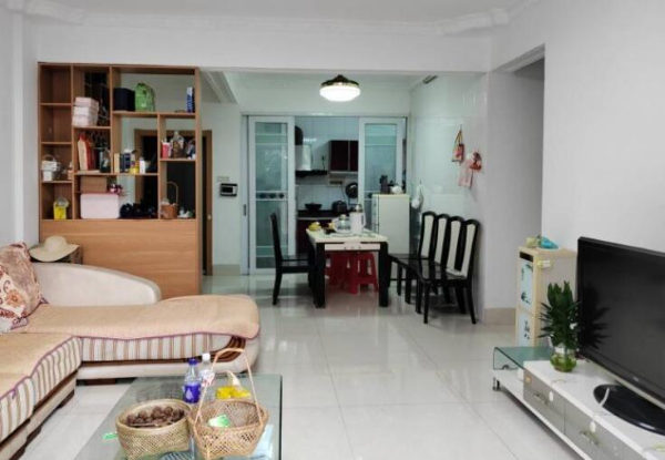 上水家园二楼电梯房三房两厅两卫出租 上水家园二楼电梯房三房两厅两卫出租