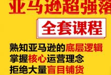 亚马逊超强落地实操全案课程:拒绝大量盲目铺货,日出千单不在话下-冒泡网