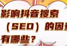 抖音SEO提前布局，大几率就是下一个百度SEO，不要错过-蜗牛学社