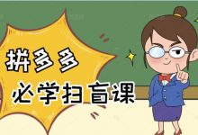 拼多多商家开店入门必学,0基础新手小白扫盲课(58节视频课程)-冒泡网