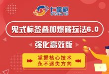 鬼脚七·鬼式标签叠加玩法6.0-鬼哥标签玩法强化高效版,价值5800元-冒泡网