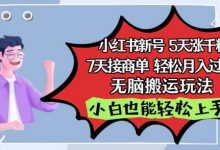 小红书影视泥巴追剧5天涨千粉,7天接商单,轻松月入过万,无脑搬运玩法-冒泡网