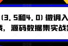 GPT(3.5和4.0)微调入门和实战，源码数据集实战案例-蜗牛学社