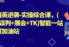 外贸精英逆袭-实操综合课，(拓客+谈判+展会+TK)智能一站式外贸加油站-蜗牛学社