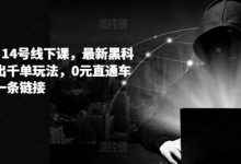 拼多多6月14号线下课，最新黑科技起爆日出千单玩法，0元直通车如何起飞一条链接-蜗牛学社