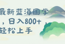 国学项目，长期蓝海可矩阵，从0-1的过程-蜗牛学社