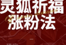 灵狐送祈福，视频号涨粉新方法，分成计划，橱窗带货 3种收益到手，日入1k+-蜗牛学社