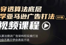 穿透算法底层，学亚马逊广告打法SP篇，从算法侧讲广告架构和实操打法，让你不再只学会表层方法-蜗牛学社