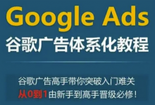 Google Ads谷歌广告体系化教程，谷歌广告高手带你突破入门难关，从0到1由新手到高手晋级必修-蜗牛学社