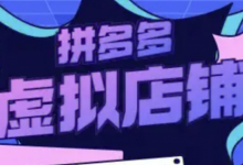拼多多虚拟类目玩法实操，做虚拟店铺，重在实操-蜗牛学社