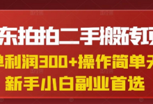 京东拍拍二手搬砖项目，一单纯利润3张，操作简单，小白兼职副业首选-蜗牛学社