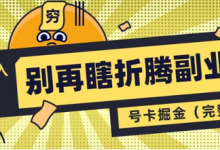 别再瞎折腾副业了，号卡共创分销，让你轻松日入多张(完整版)-蜗牛学社