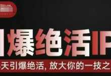 引爆绝活IP训练营，14天引爆绝活，放大你的一技之长-蜗牛学社