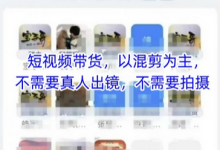 宝子哥头部团队短视频带货，以混剪为主，不需要真人出镜，不需要拍摄-蜗牛学社