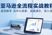 亚马逊全流程实战教程，适合新手及中小卖家，实操演示，深入浅出-蜗牛学社